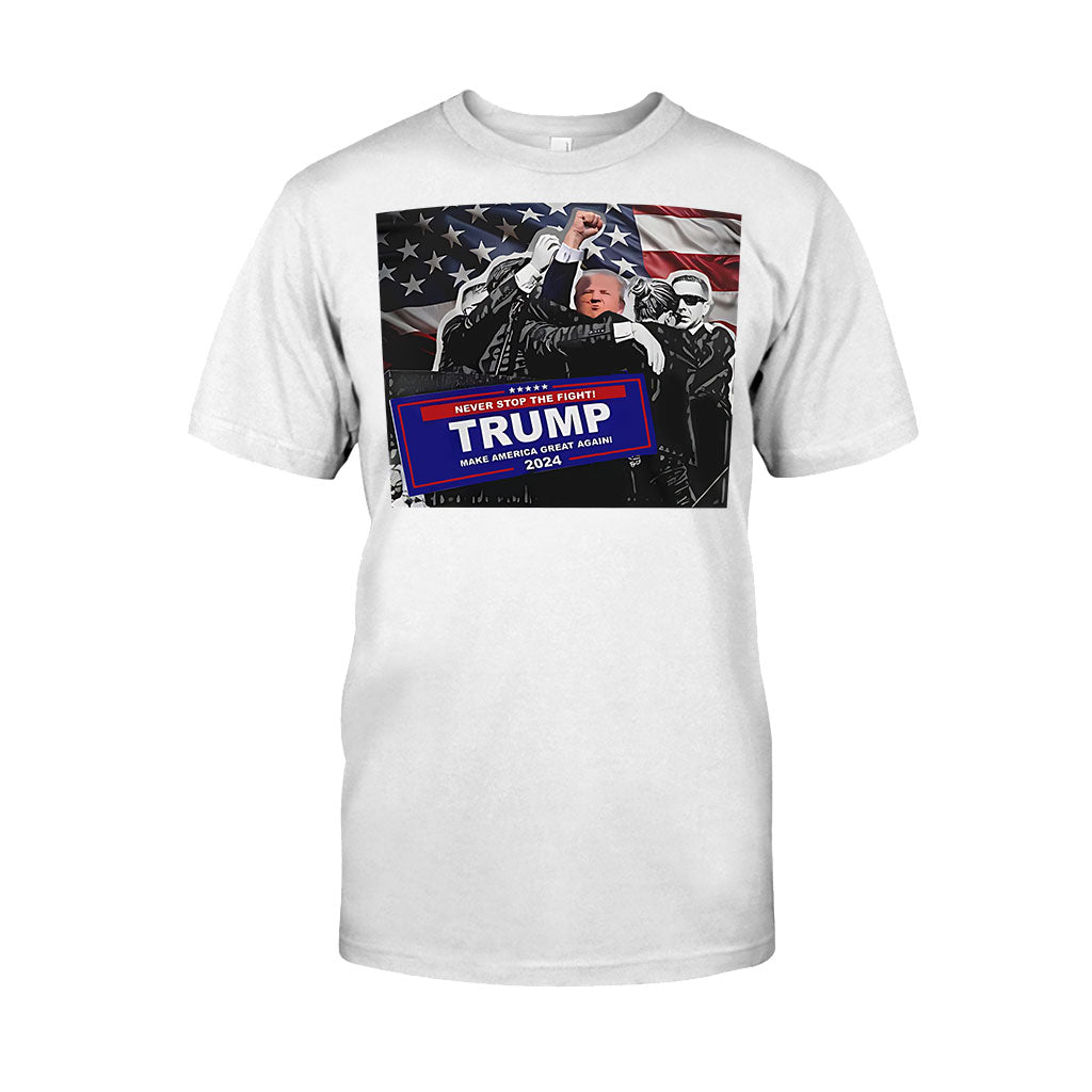United We Stand Shirt, Never Surrender Shirt, Fight For America T-shirt, 2024 Rally Shirt, Fight Fight Fight Shirt