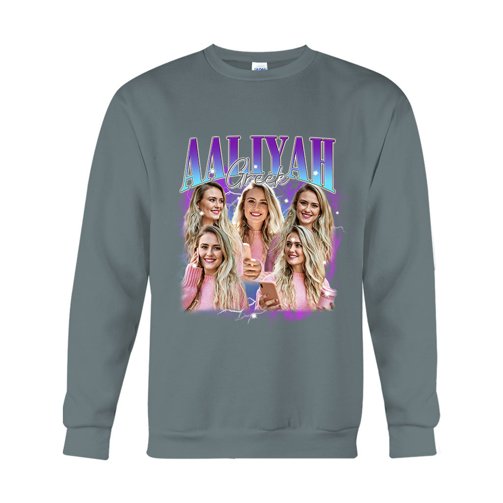 Custom Text And Photos - gift for anyone - Personalized T-shirt And Hoodie