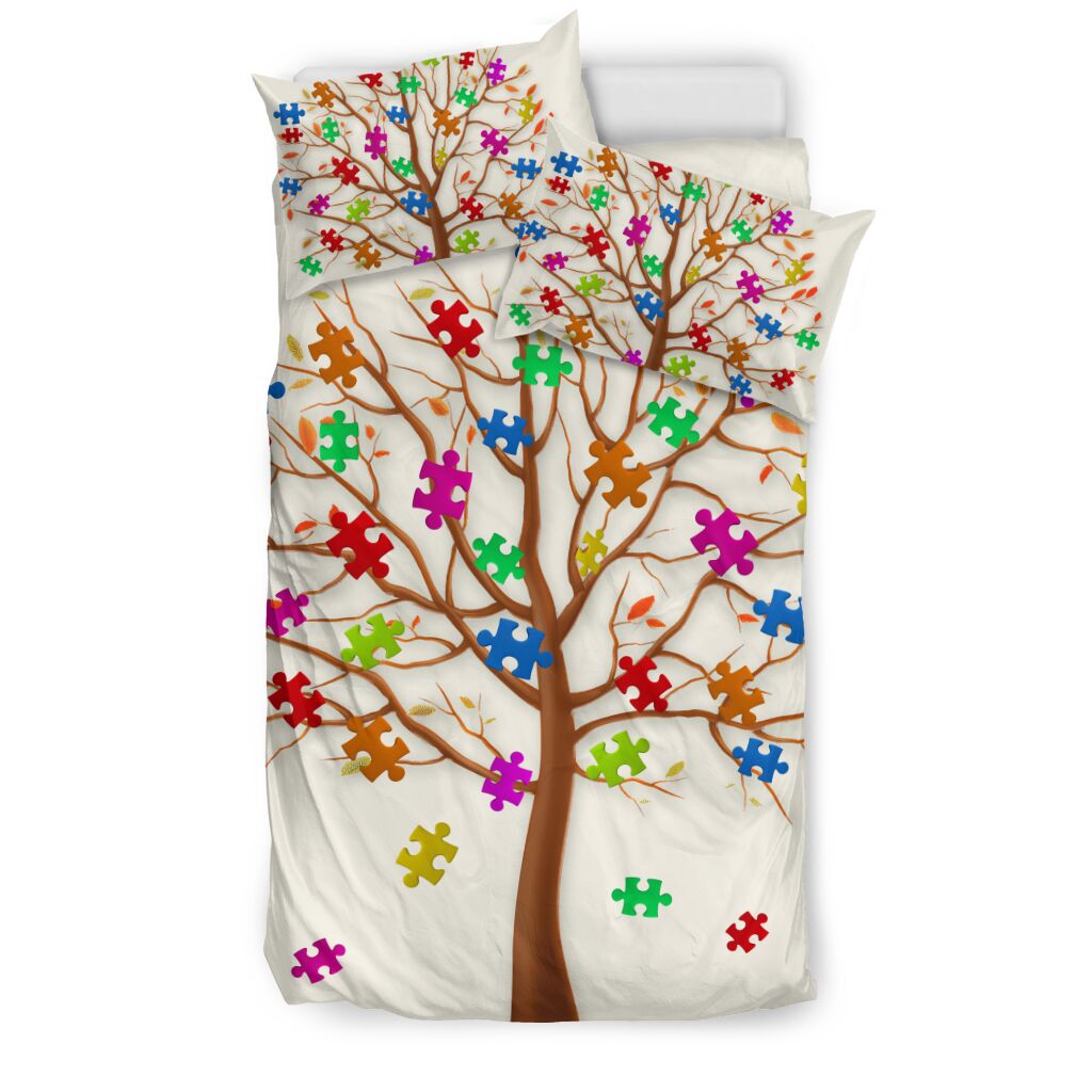 Grow Kindness Autism Awareness Bedding Set 0622