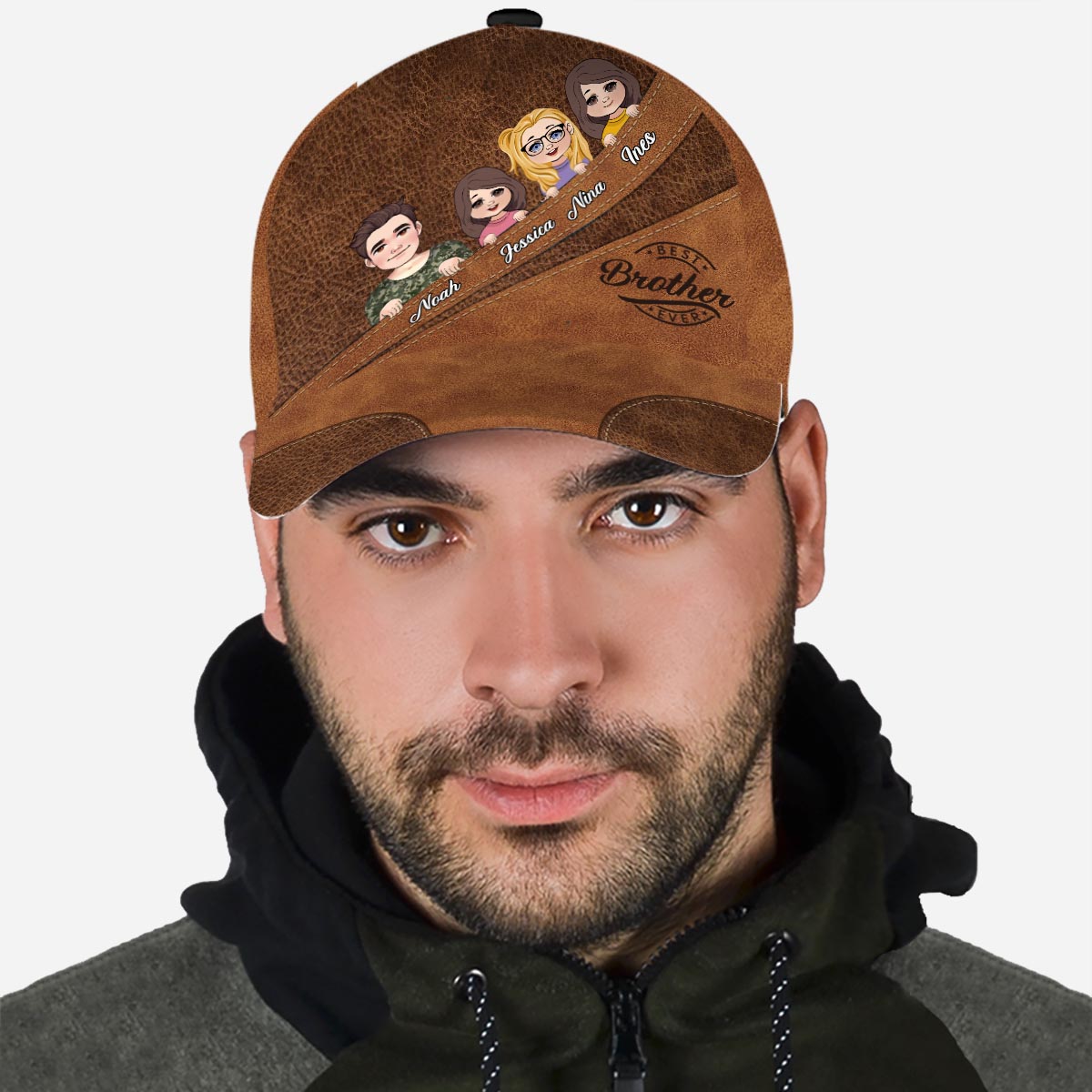 Best Dad Ever - Gift for dad, grandma, grandpa, mom, uncle, aunt - Personalized Classic Cap