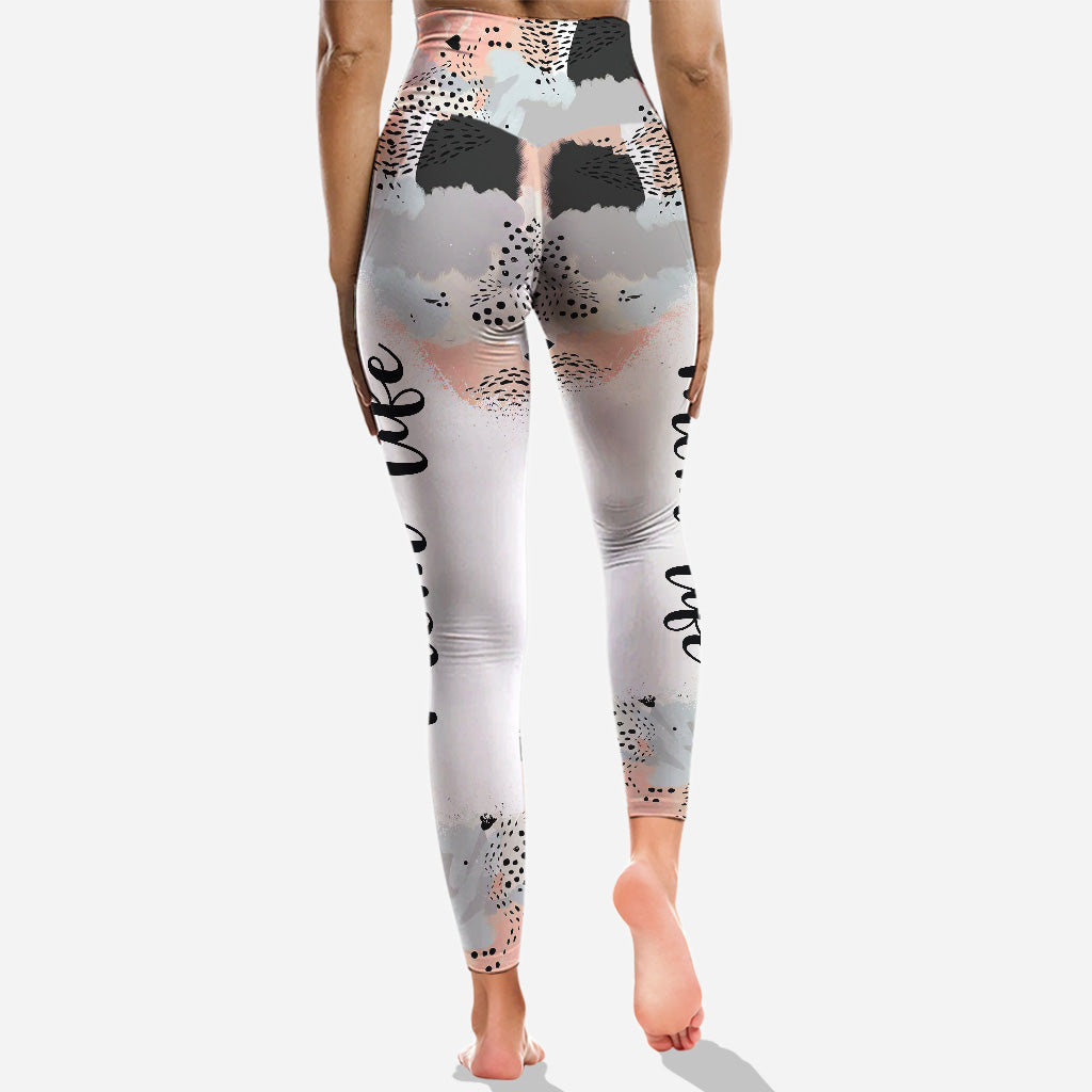 Mama Grandma - Personalized Mother's Day Mother Hoodie And Leggings
