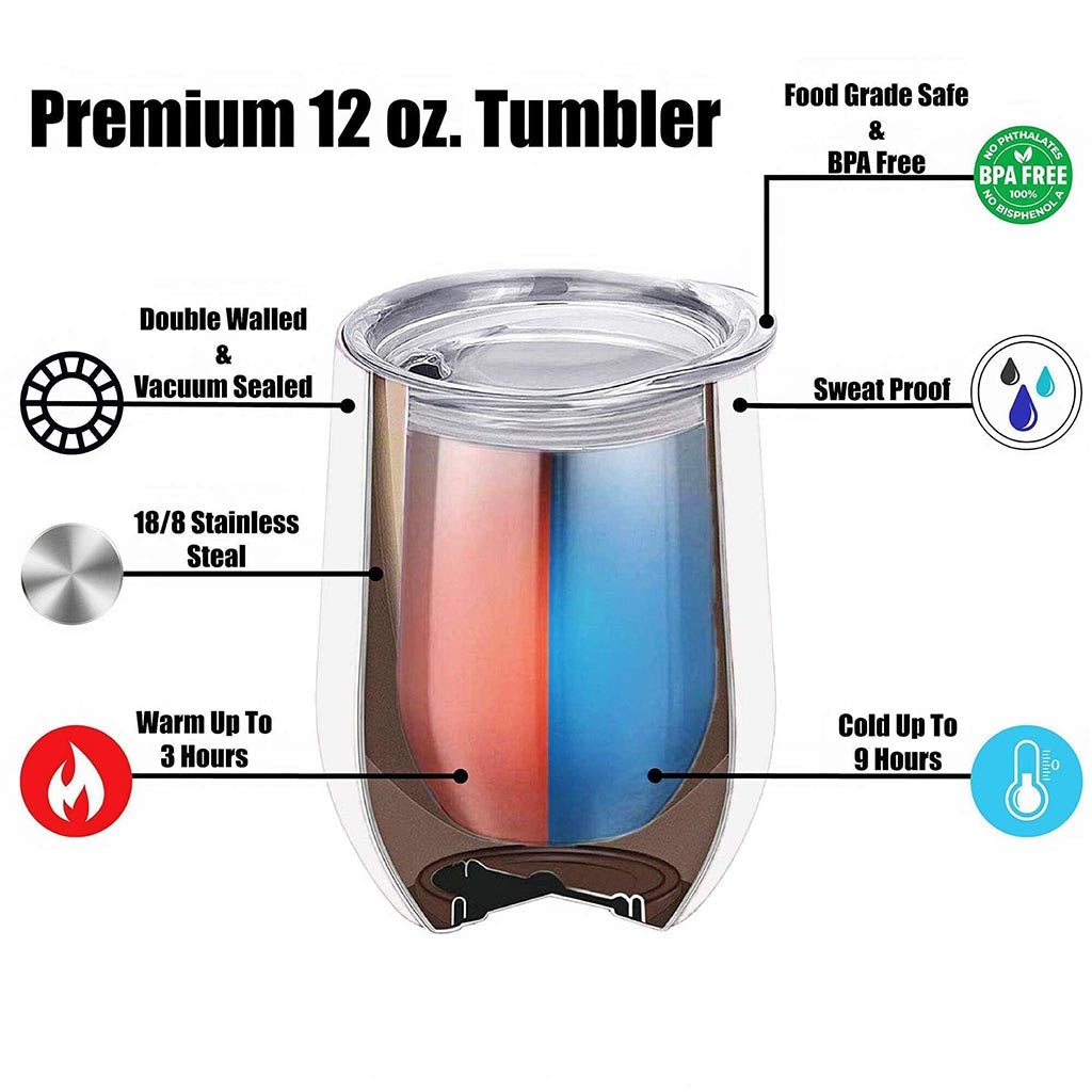 Can't Talk I'm Editing - Personalized Photography Wine Tumbler