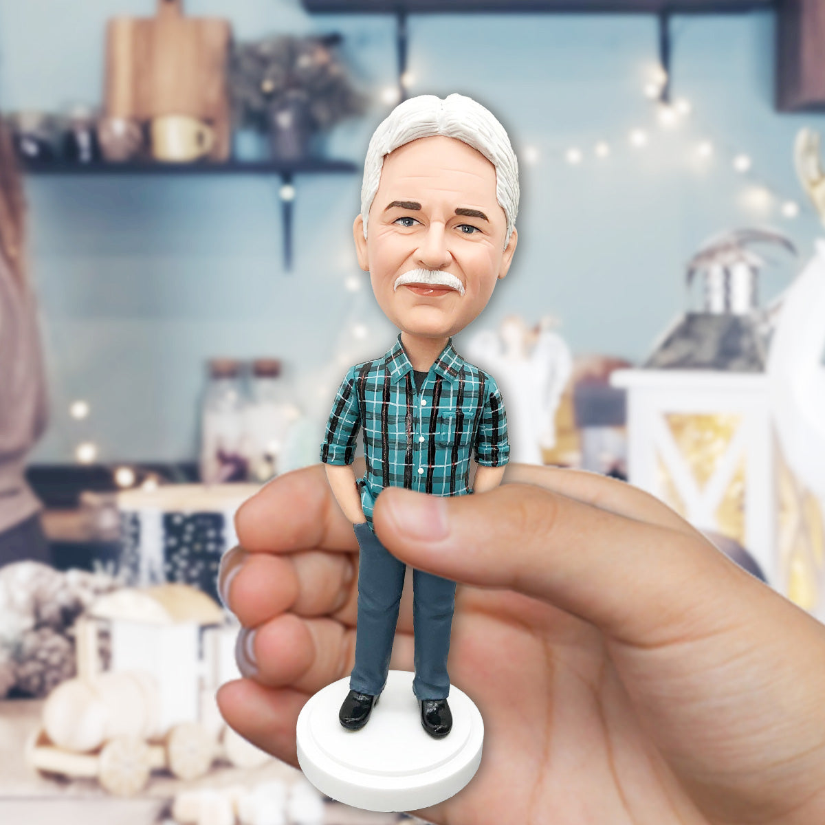 Best Uncle Ever - gift for uncle - Personalized Bobblehead