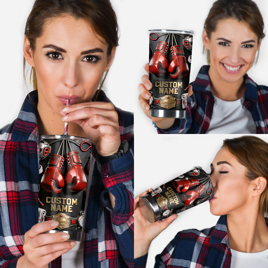 Love Boxing - Personalized Boxing Tumbler