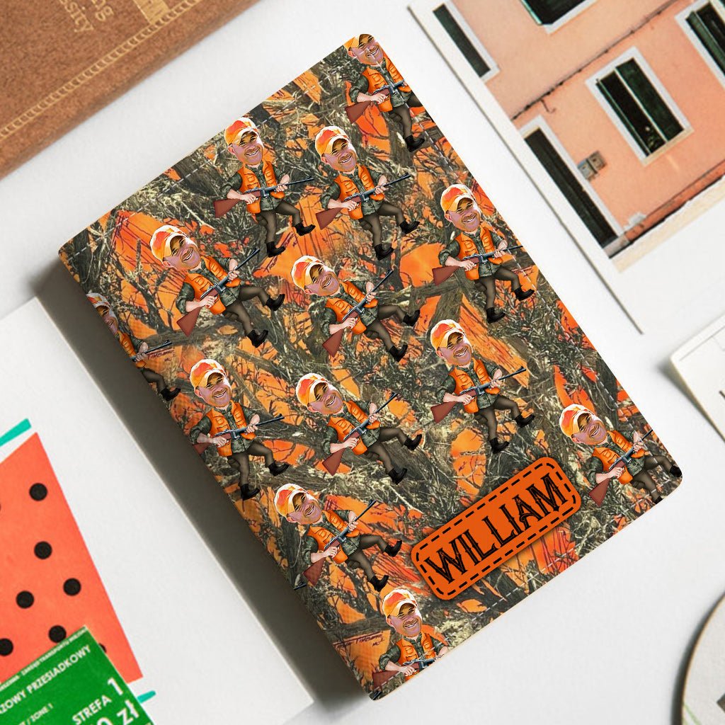 Photo Inserted Hunter - Personalized Hunting Passport Holder