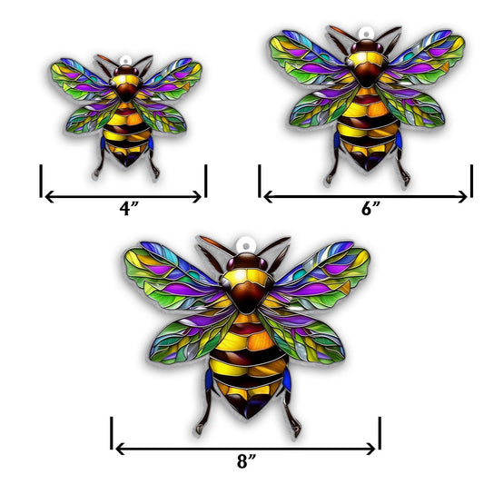 Stunning Hummingbird, Bee, Butterfly... - Personalized Gardening Garden Hanging Ornament