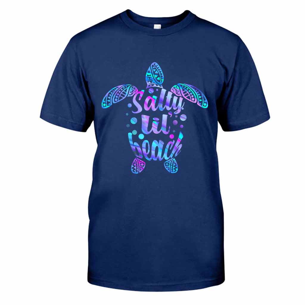 Salty LiL' Beach - Turtle Cross Tank Top
