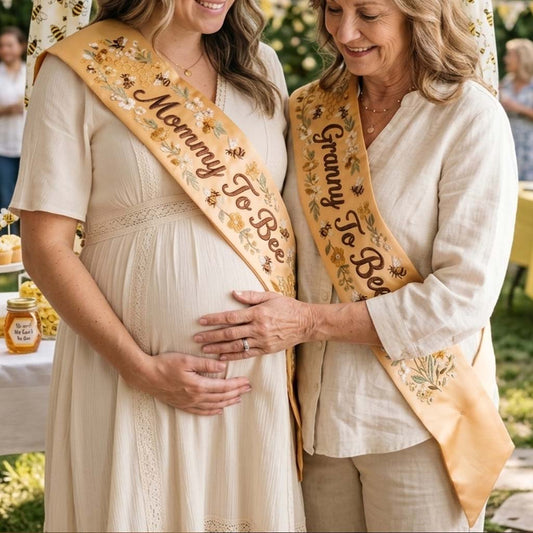 Mommy/Daddy/Granny... To Bee - Personalized Pregnancy Decorative Sash/ Ribbon