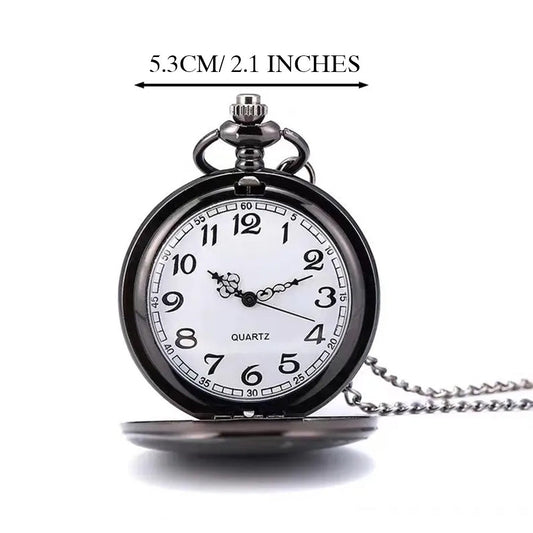 Love You Till The End Of Time - Personalized Couple Pocket Watch