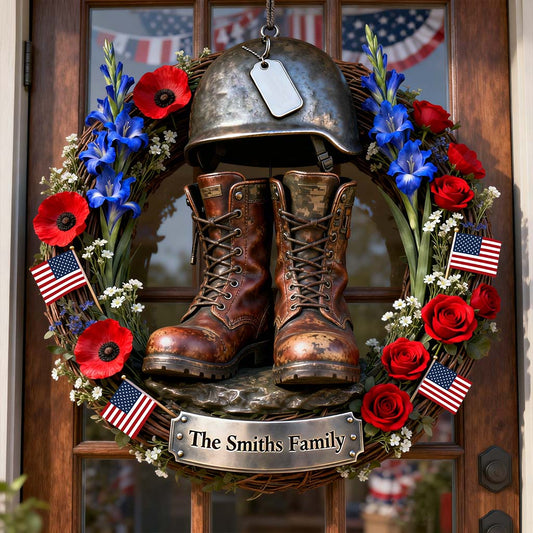 Remember & Honor - Personalized Custom Shaped Wood Sign