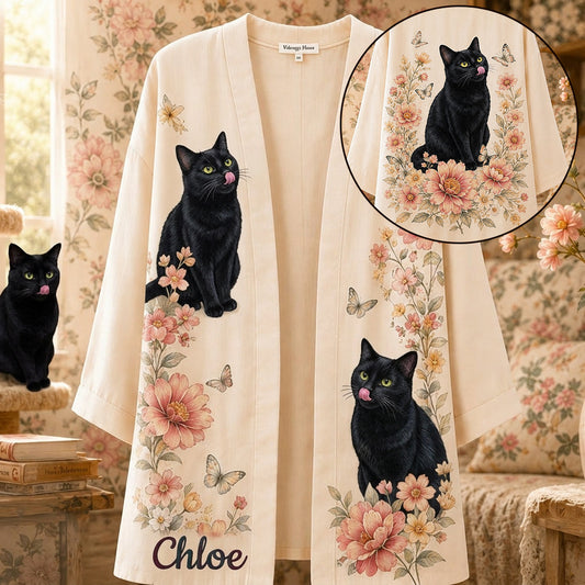 Love My Cat - Personalized Cat Cardigan