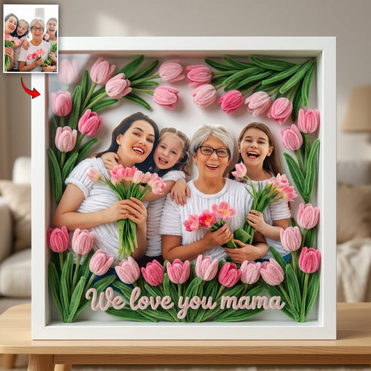 Mother Gift Idea - Personalized Mother Custom Shaped Acrylic Plaque