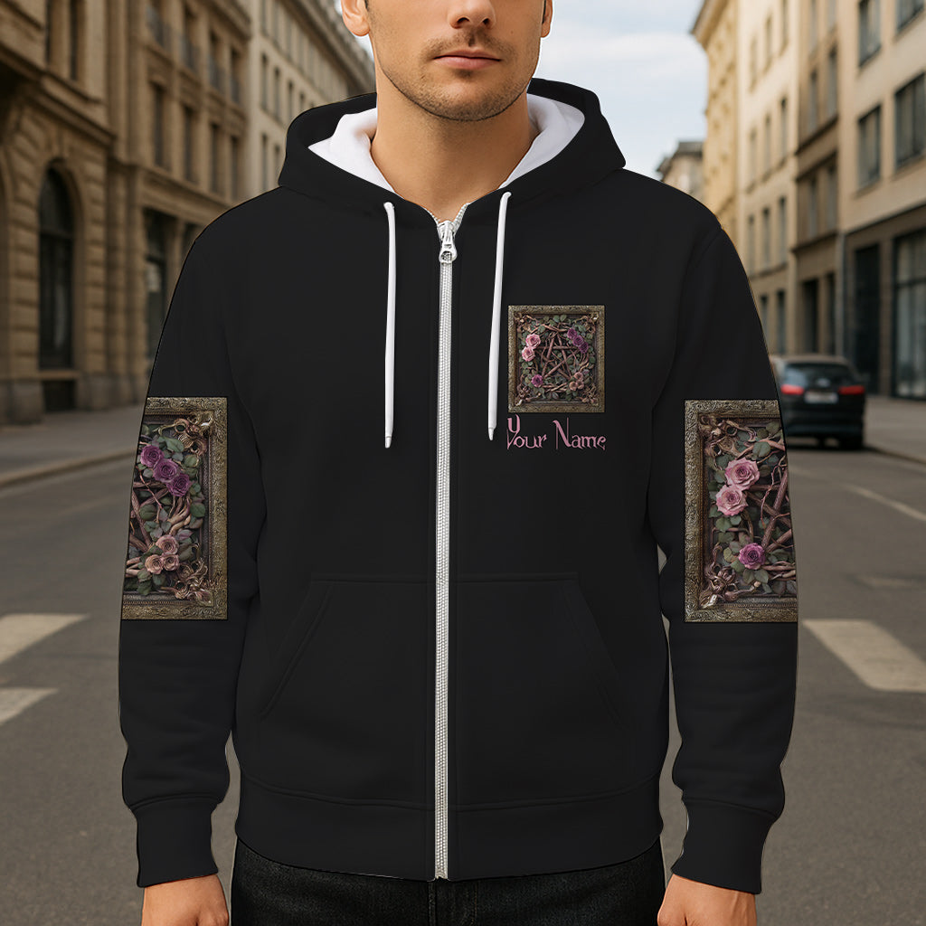 Purple Witch - Personalized Witch All Over Shirt
