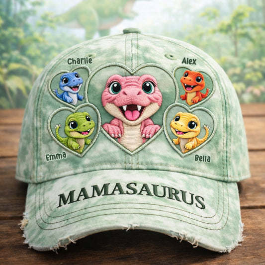 Mamasaurus - Personalized Mother Classic Cap