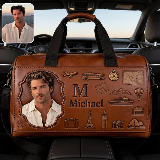 Men Luxury Travel Item - Personalized Travelling Duffle Bag