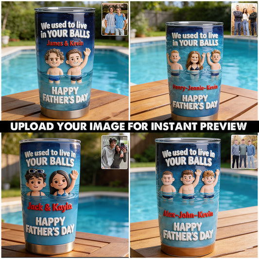 Perfect Father's Day Gift - Personalized Father Tumbler