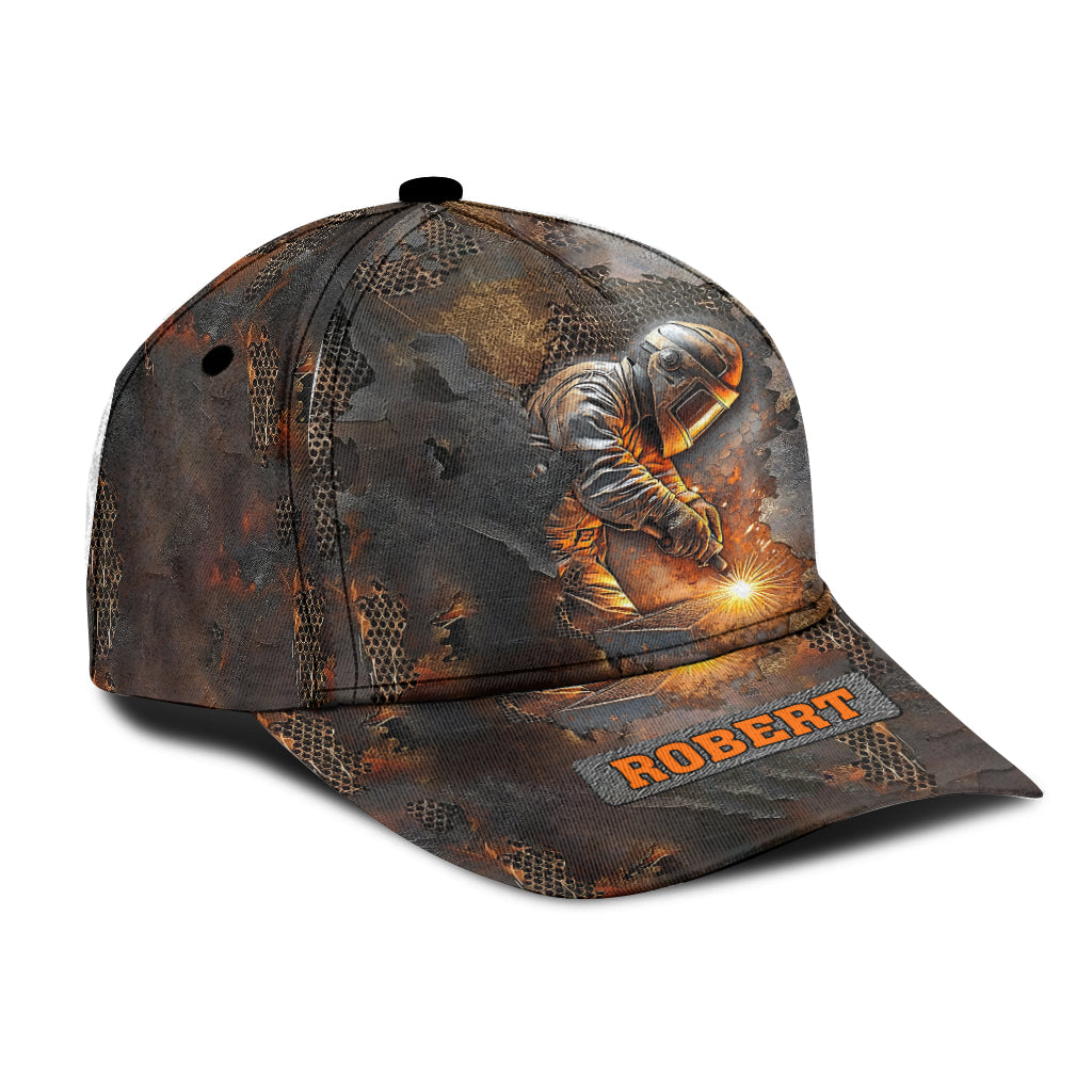 What A Wonderful Weld - Personalized Welder Classic Cap