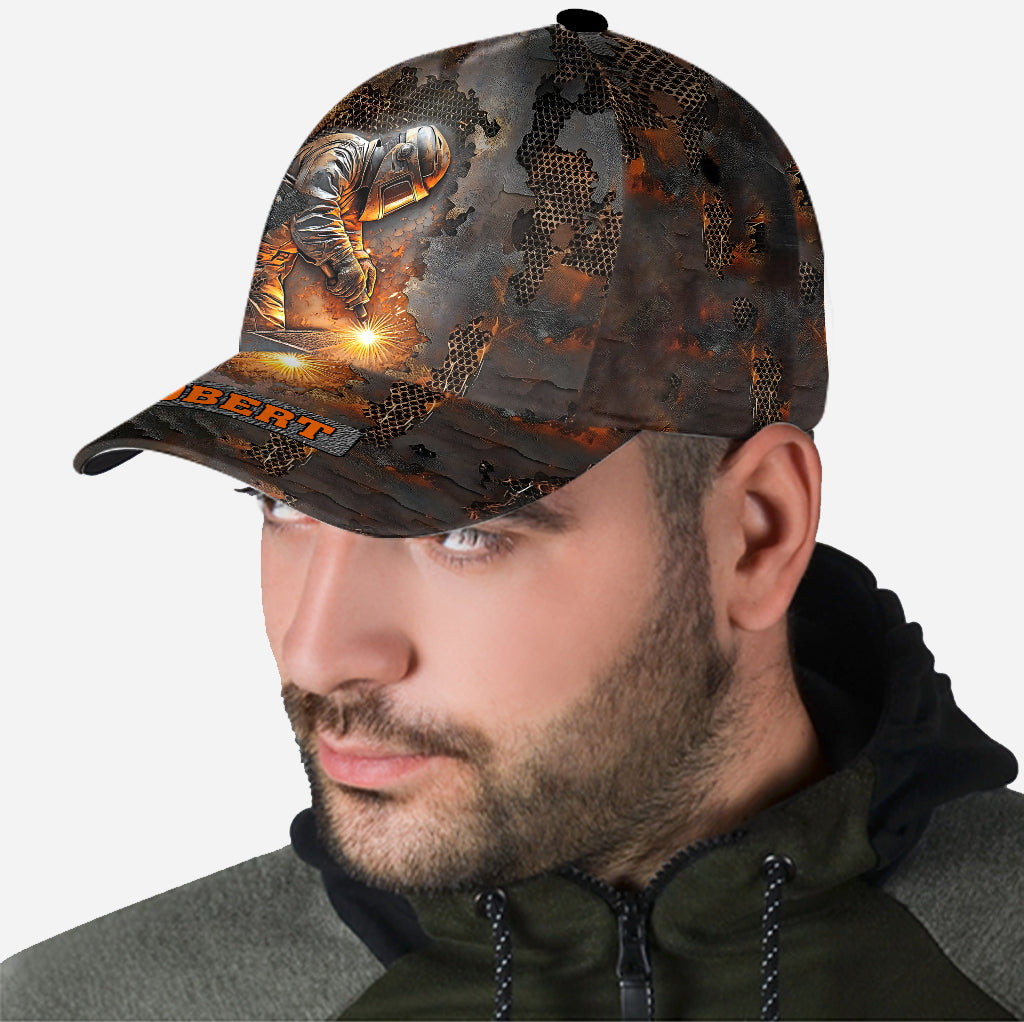 What A Wonderful Weld - Personalized Welder Classic Cap