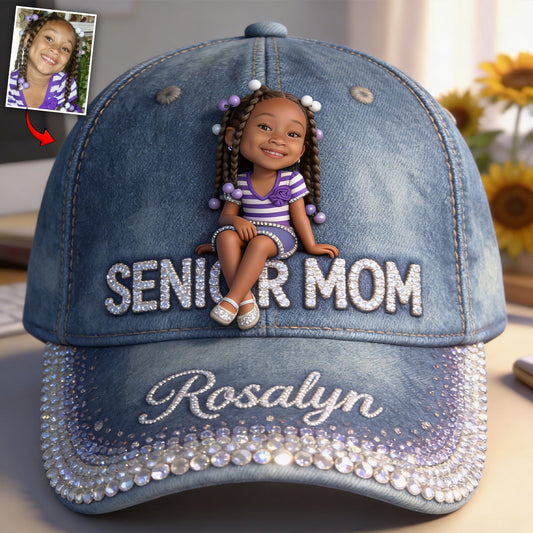 Senior Mom - Personalized Graduation Classic Cap