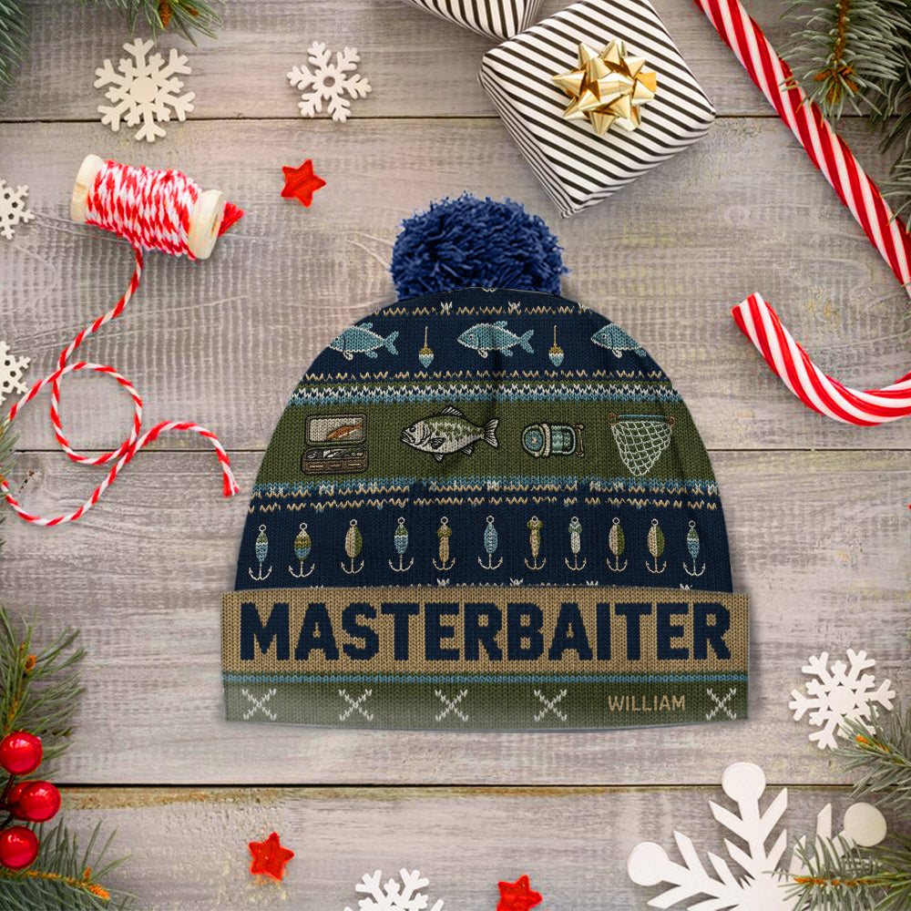 Masterbaiter - Personalized Fishing Beanie Hat