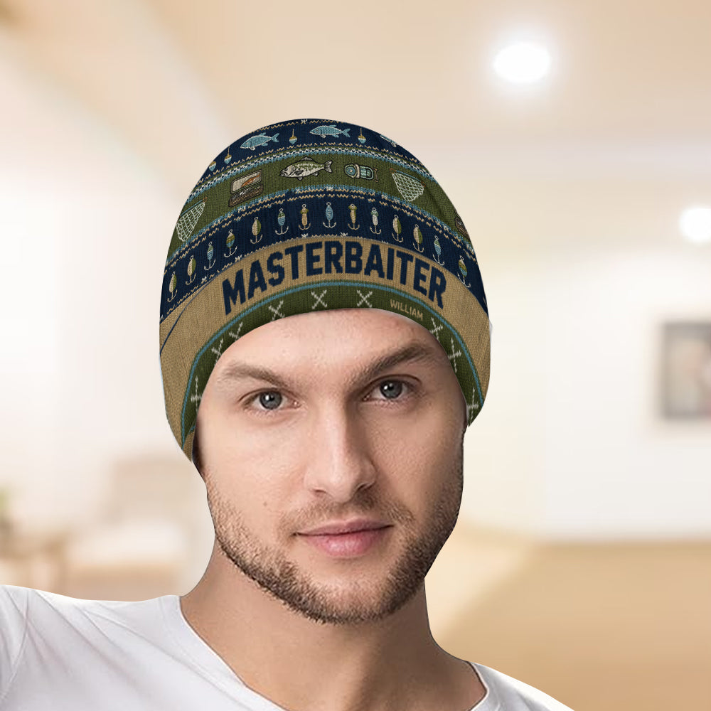 Masterbaiter - Personalized Fishing Beanie Hat