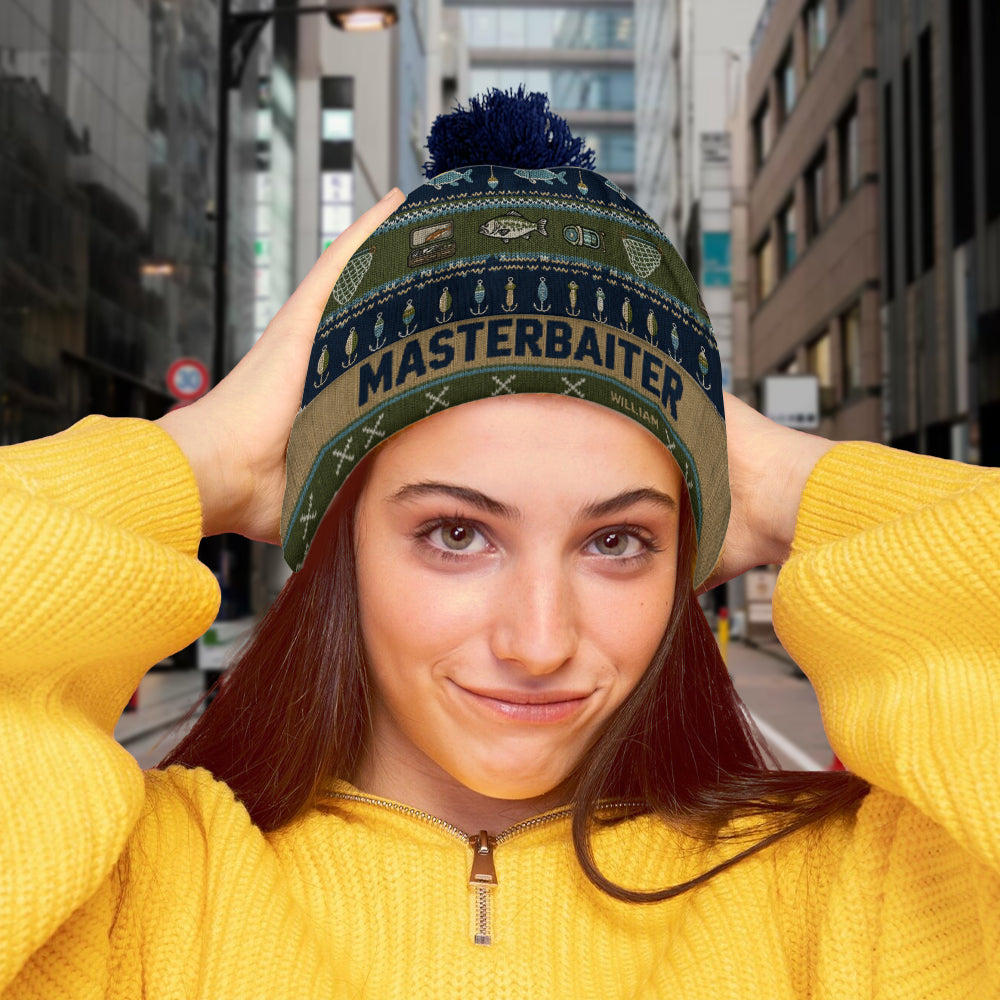 Masterbaiter - Personalized Fishing Beanie Hat
