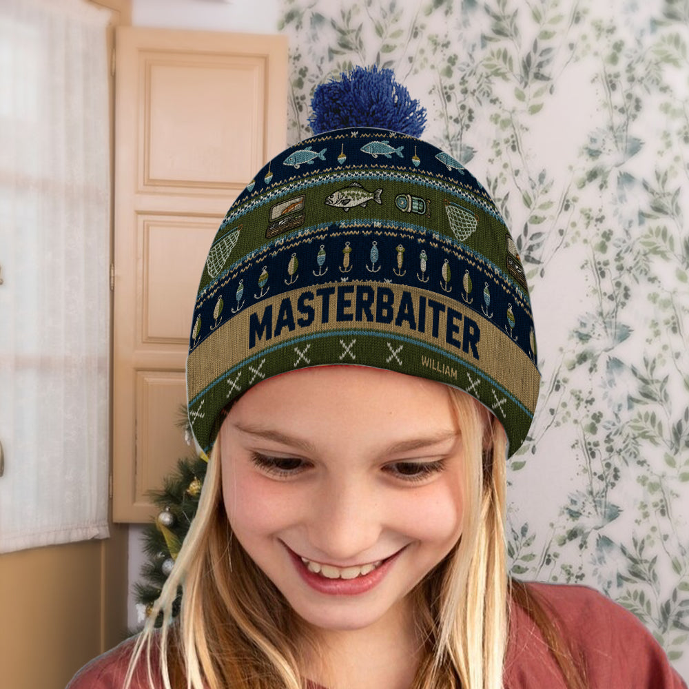 Masterbaiter - Personalized Fishing Beanie Hat
