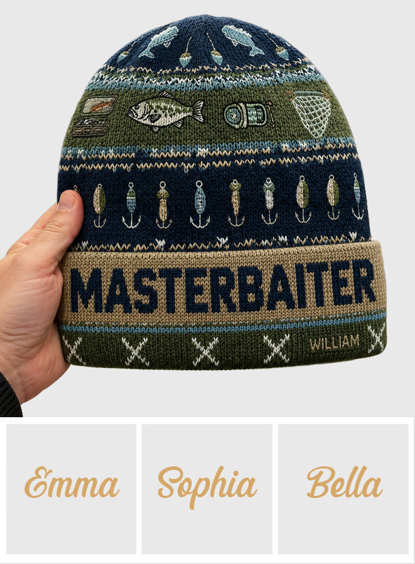 Masterbaiter - Personalized Fishing Beanie Hat