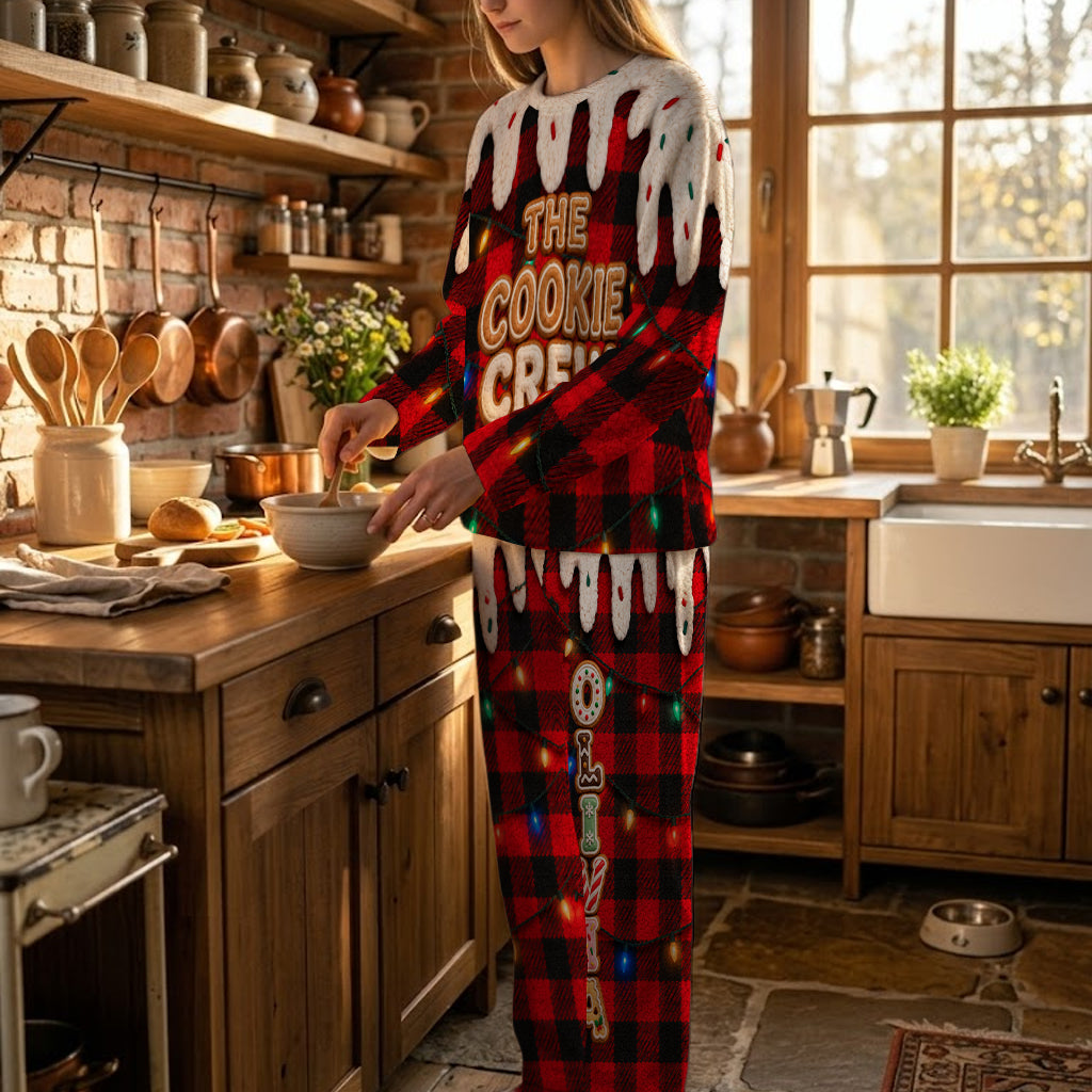 The Cookie Crew - Personalized Family Fleece Lounge Set
