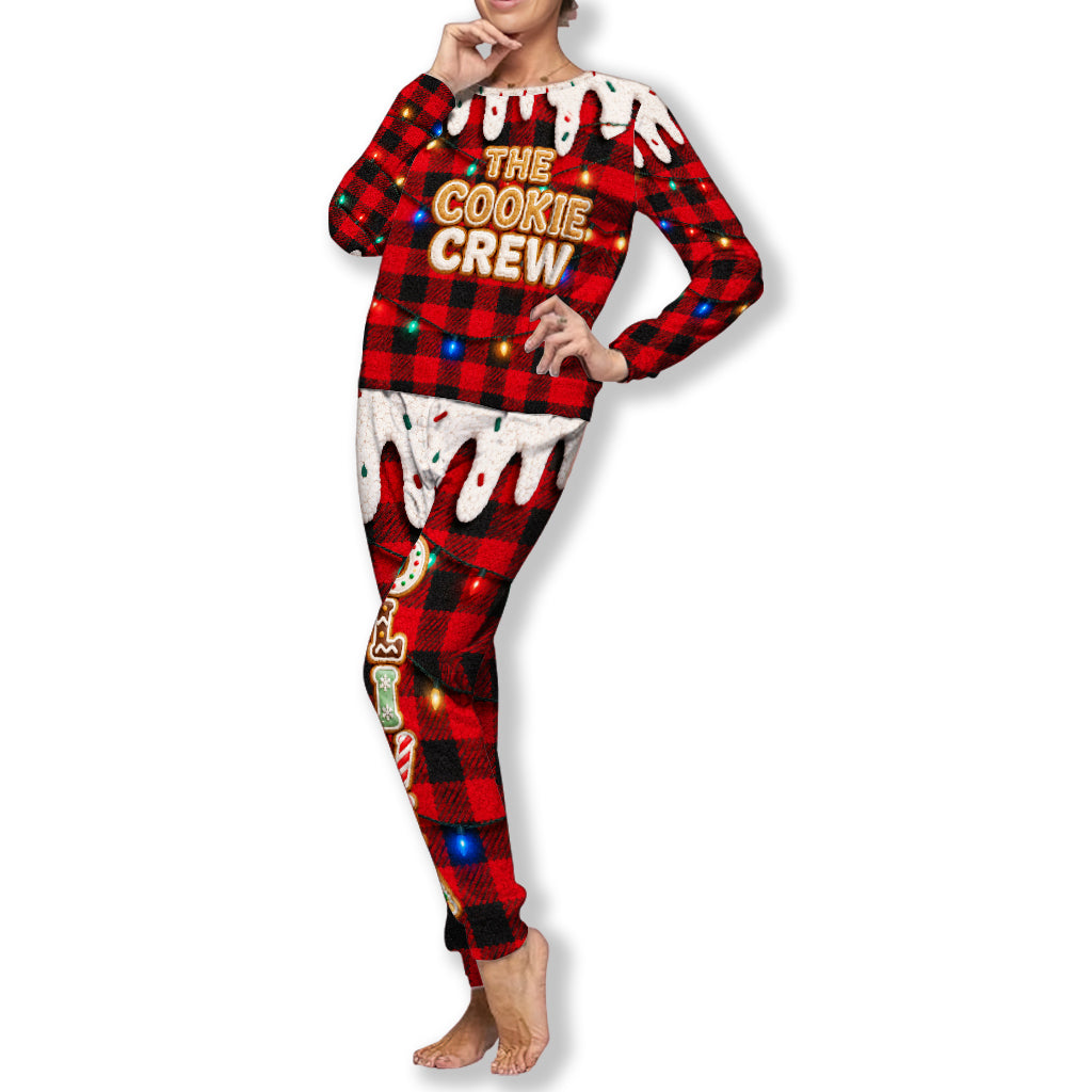 The Cookie Crew - Personalized Family Fleece Lounge Set
