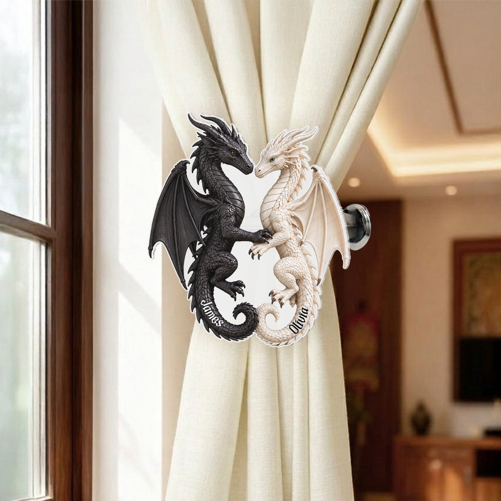 Couple Gift - Personalized Dragon Curtain Tieback