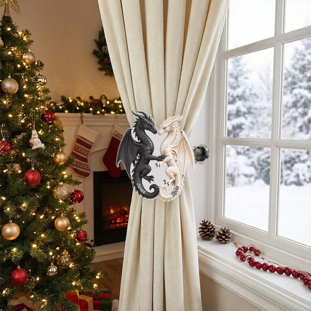 Couple Gift - Personalized Dragon Curtain Tieback