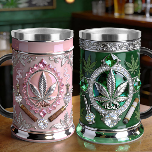 Stoners & Smokers - Personalized Weed Beer Stein