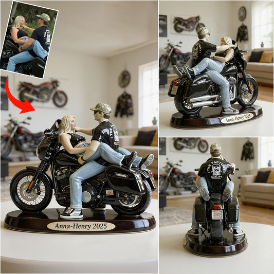 Ride Together - Personalized Biker Premium 3D Figurine