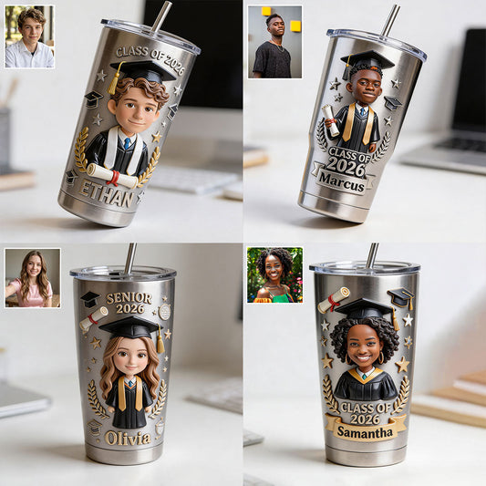 Proud Graduation - Personalized Graduation Tumbler