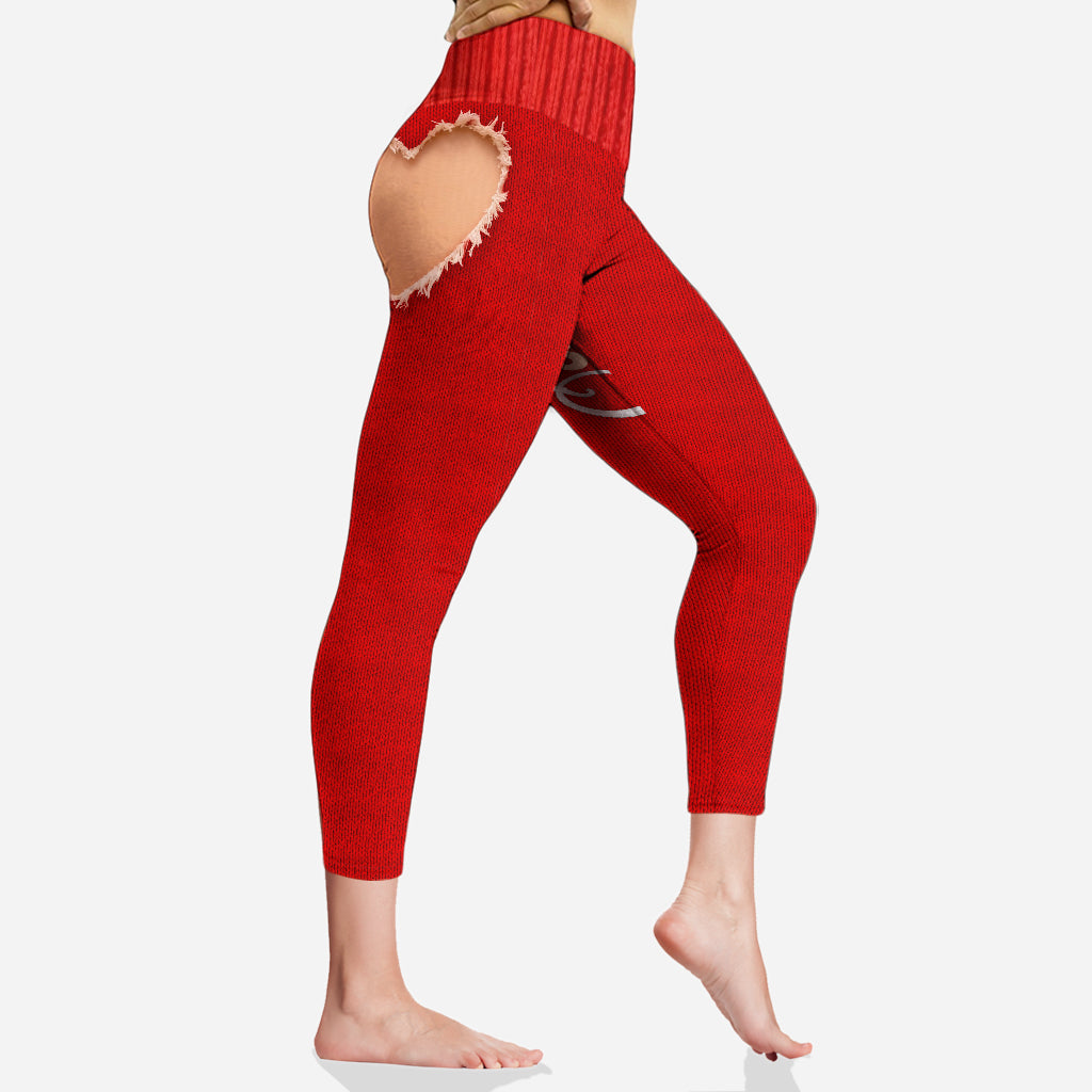 You Stole My Heart - Personalized Couple Leggings
