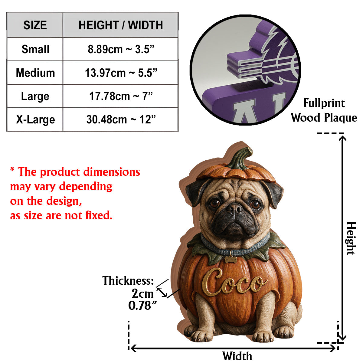 There's Some Horrors In This House - Personalized Dog Custom Shaped Wood Plaque
