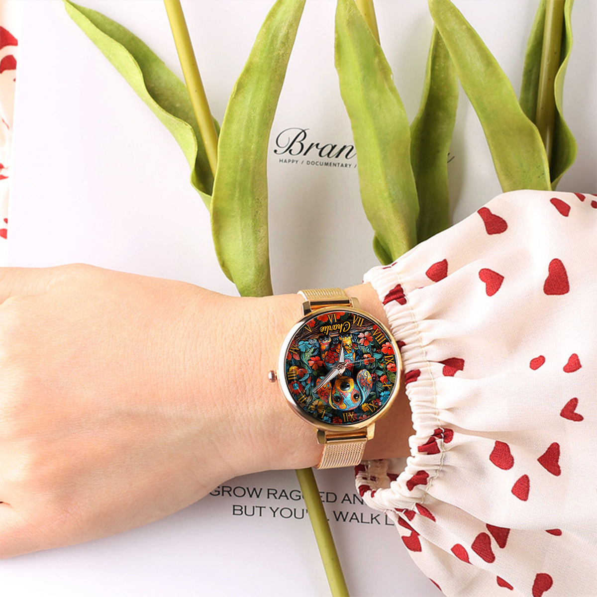 Dachshund Lovers - Personalized Dog Women Hand Watch