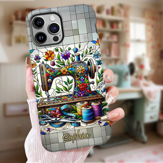 Love Sewing - Personalized Sewing Full Print Phone Case