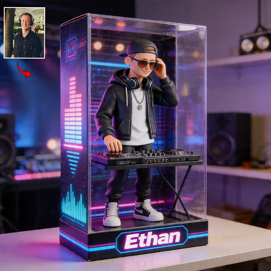 Make Some Noise - Personalized DJ Custom Shaped Acrylic Plaque