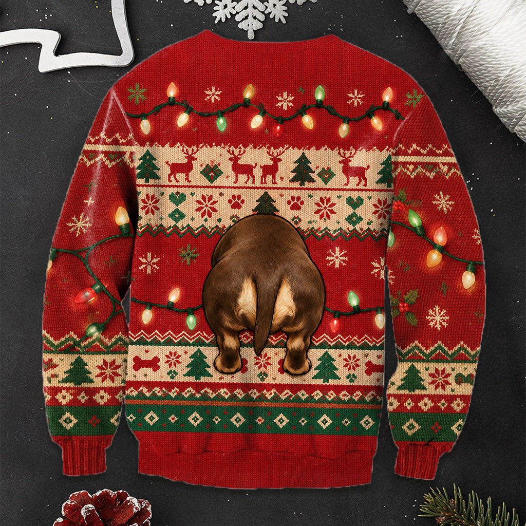 Christmas Cute Dog - Personalized Dog Ugly Sweater