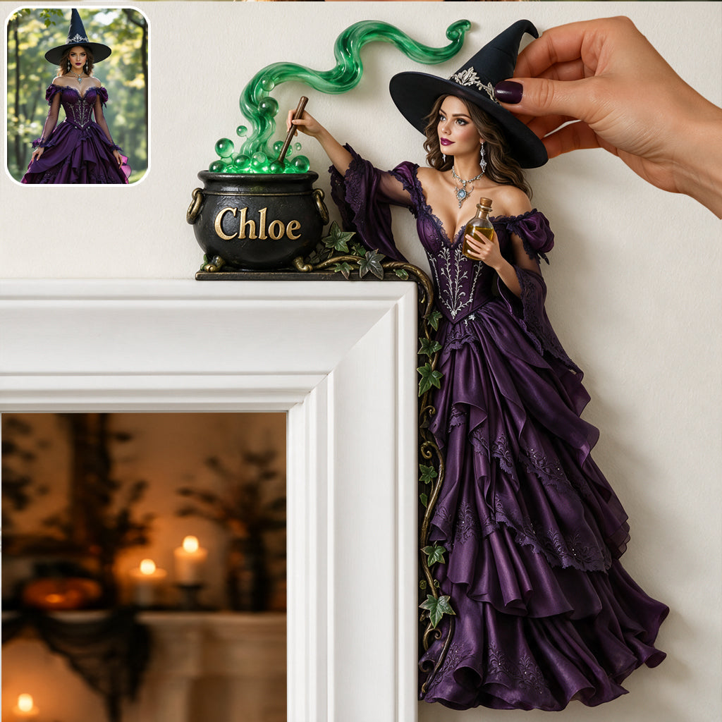 Witchy - Personalized Witch Door Frame Decoration