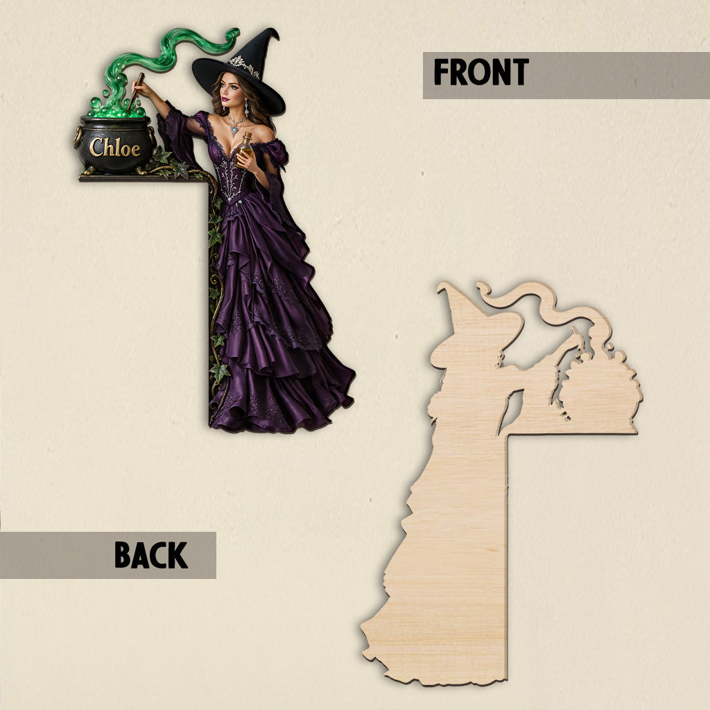 Witchy - Personalized Witch Door Frame Decoration