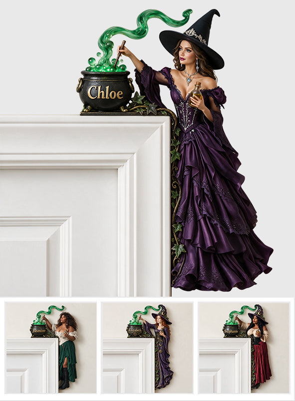 Witchy - Personalized Witch Door Frame Decoration