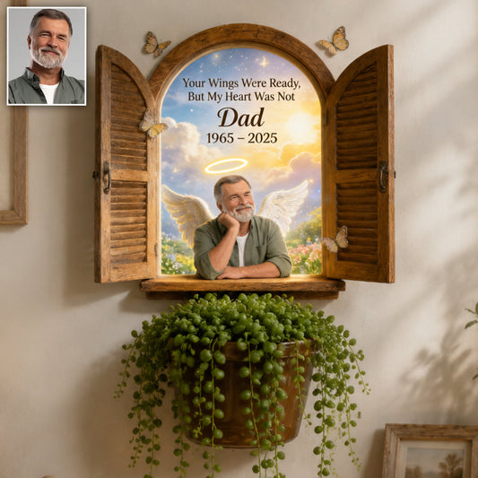 Window Of Memories - Personalized Memorial Wall Multi Holder