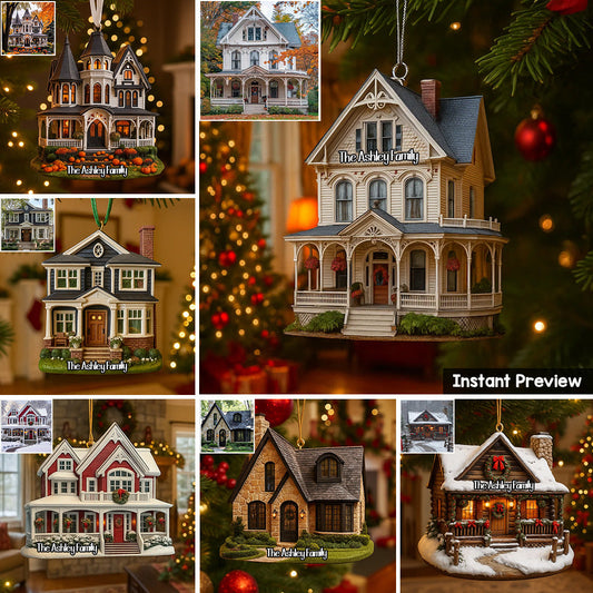 Our Home - Personalized Family Ornament