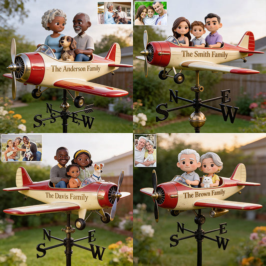 Our Family Adventure - Personalized Family Weather Vane