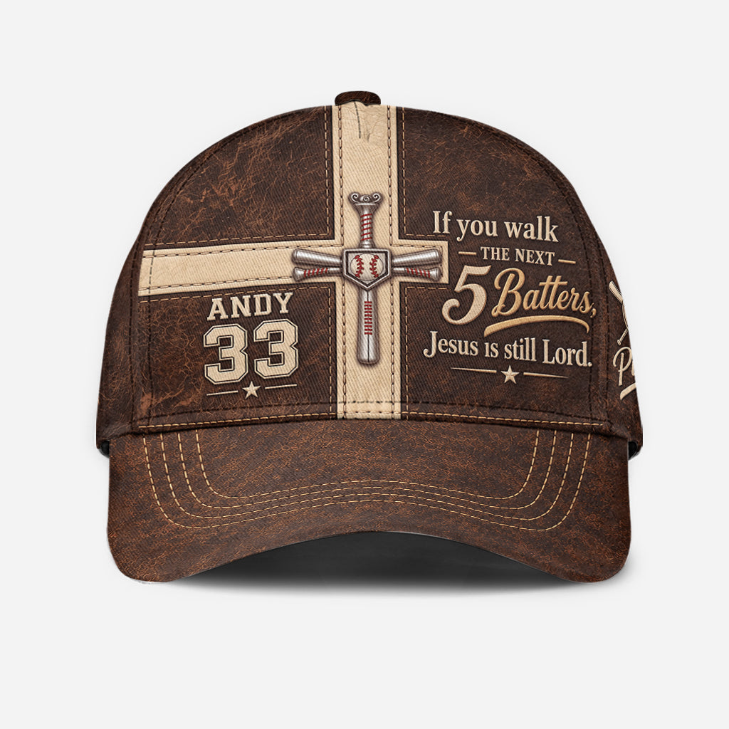 Love God Play Baseball - Personalized Baseball Classic Cap