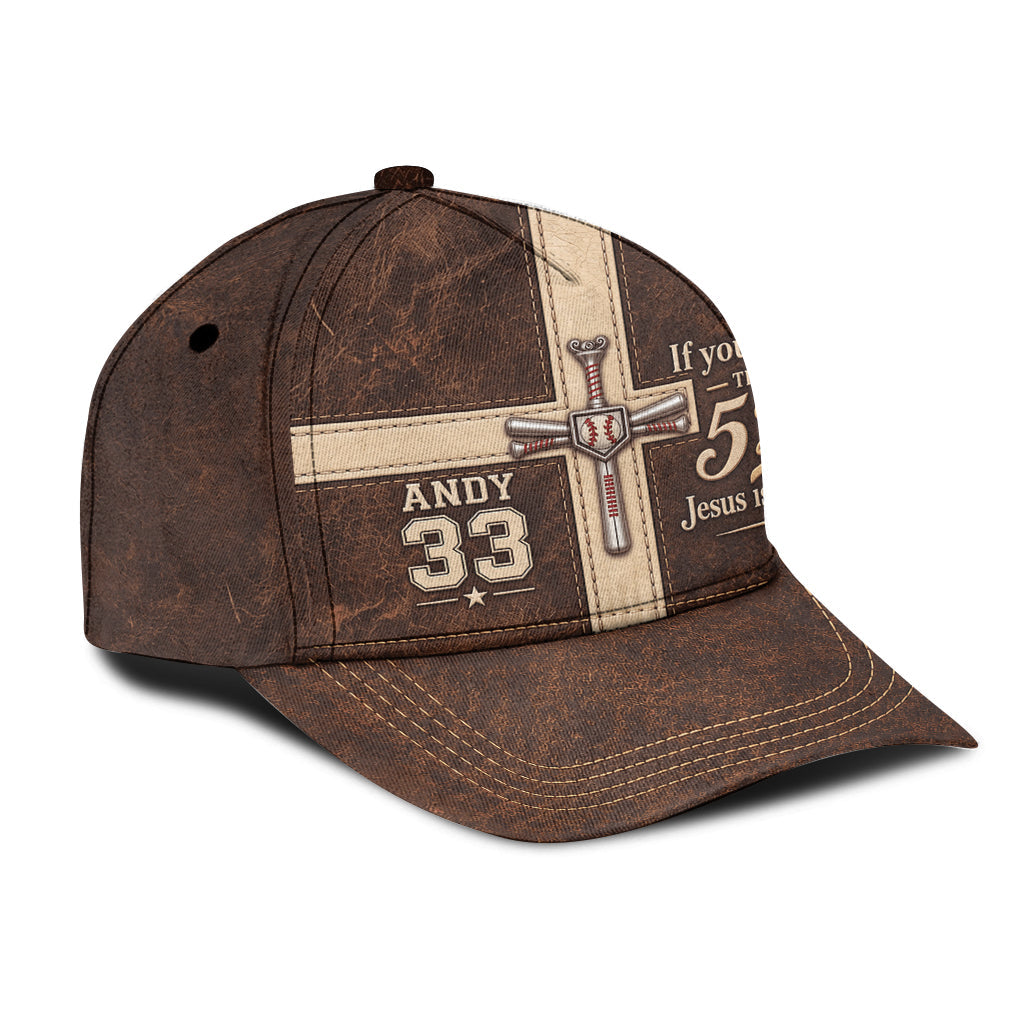 Love God Play Baseball - Personalized Baseball Classic Cap