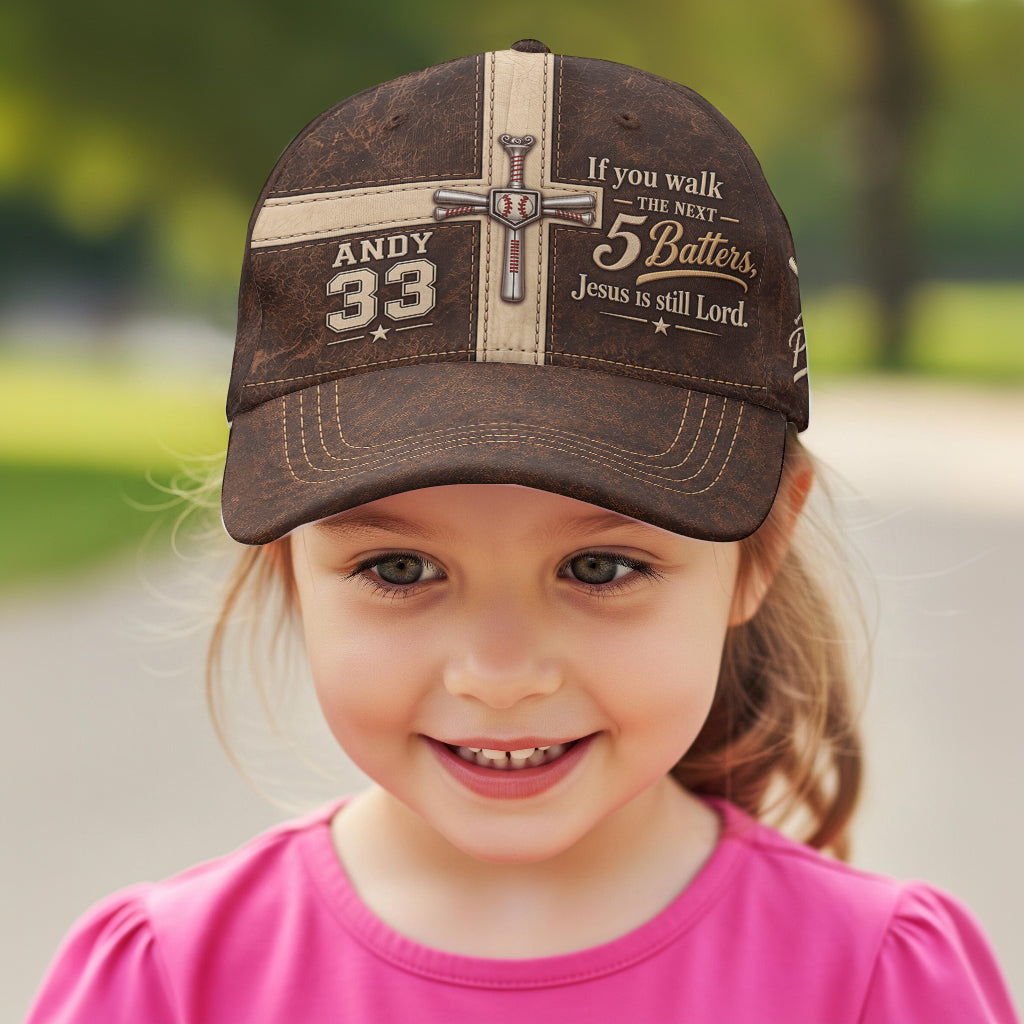 Love God Play Baseball - Personalized Baseball Classic Cap